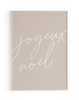 Digital Pink Joyeux Noel