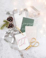 JOYEUX NOEL MULTI-COLOUR CARD BUNDLE
