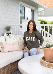 OLIVE KALE CREW
