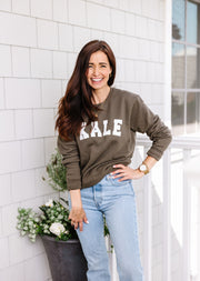 OLIVE KALE CREW