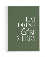 Digital Green Eat Drink & Be Merry