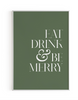 Digital Green Eat Drink & Be Merry